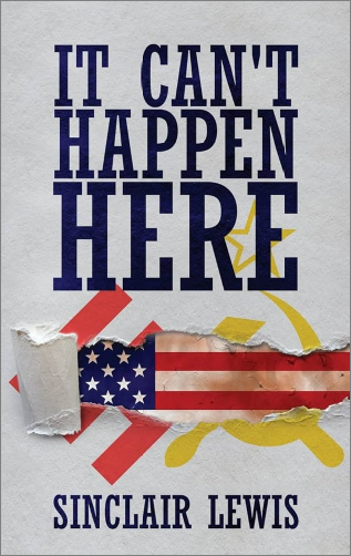 Book cover for It Can't Happen Here by Sinclair Lewis